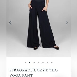 NWOT Kiragrace BLACK Cozy BOHO Yoga Pant